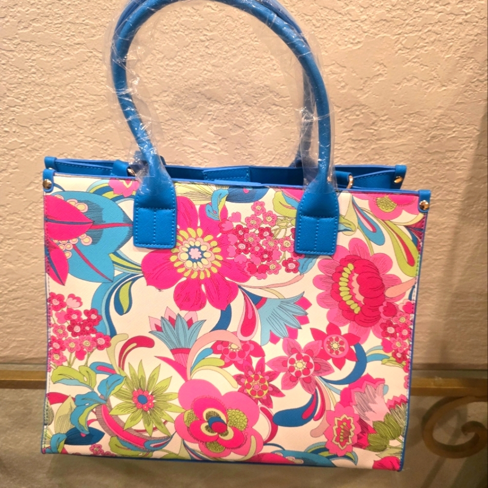 Trina Turk Floral Cloud Medium tote - Picture 2 of 4
